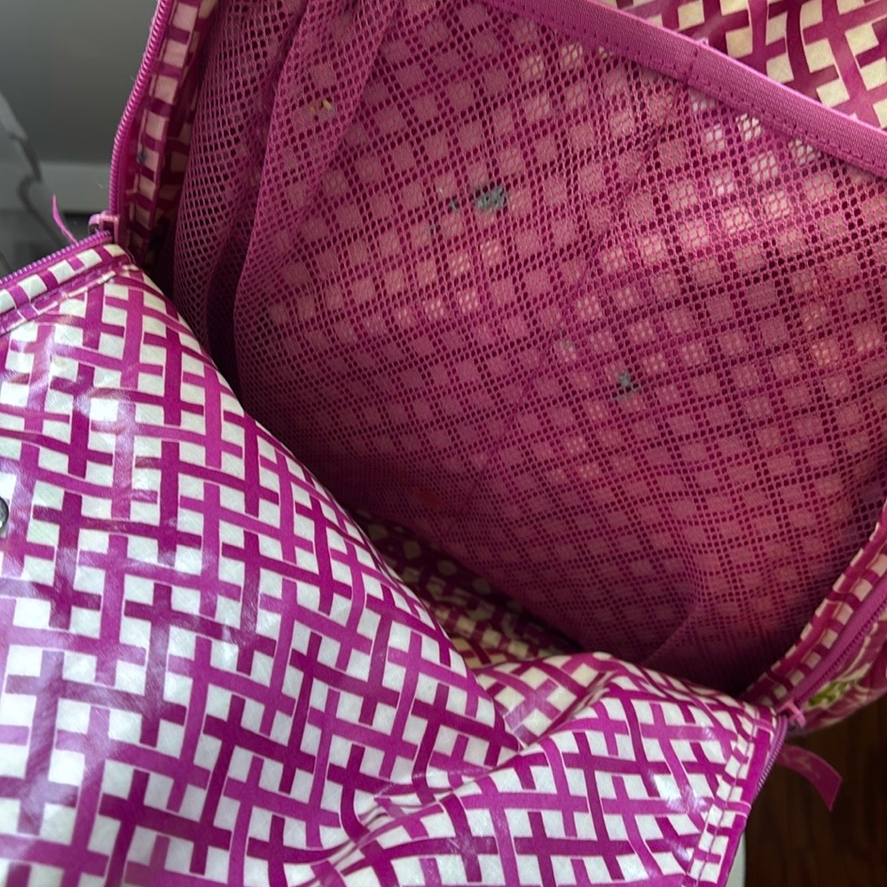 Vera Bradley Julep Tulip Quilted Laptop Backpack - Picture 9 of 11